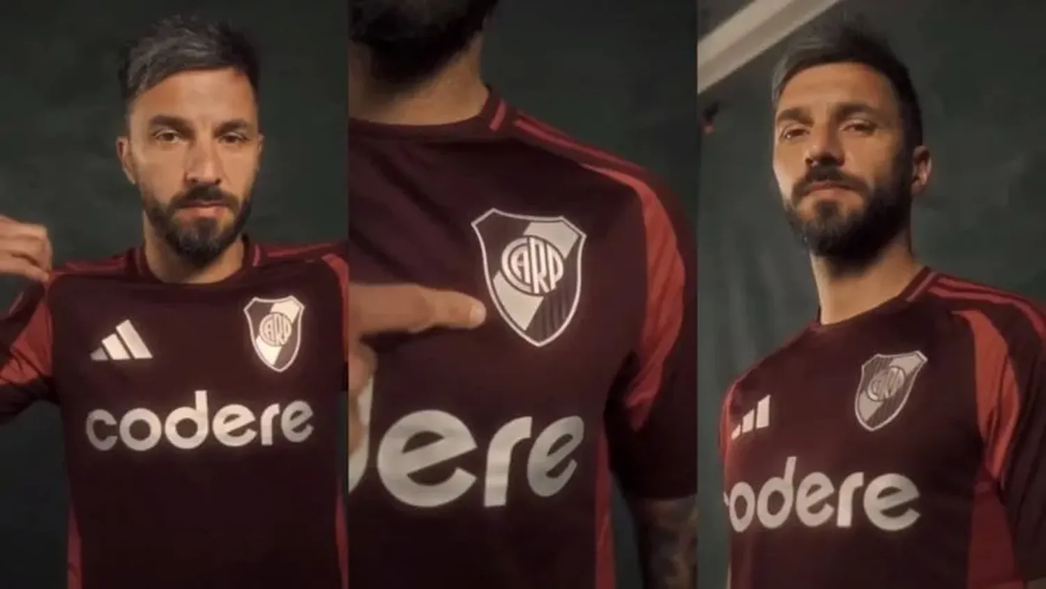 El hughense, actualmente en actividad en el Hughes FBC, fue el modelo elegido por Adidas para presentar la camiseta