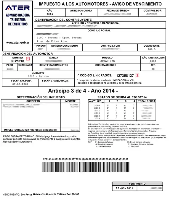 ATER se suma a la boleta digital