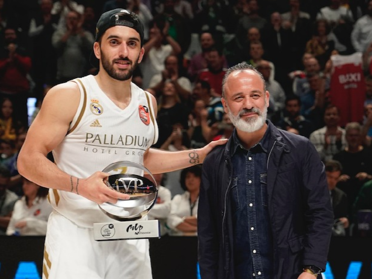 Campazzo, figura y campeón con Real Madrid