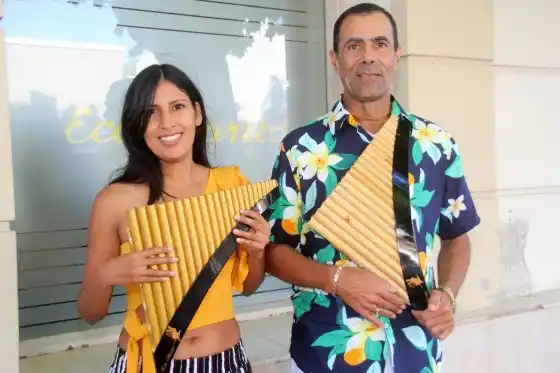 Jorge y Yamila, un dúo que recorre Latinoamérica con una rica propuesta musical