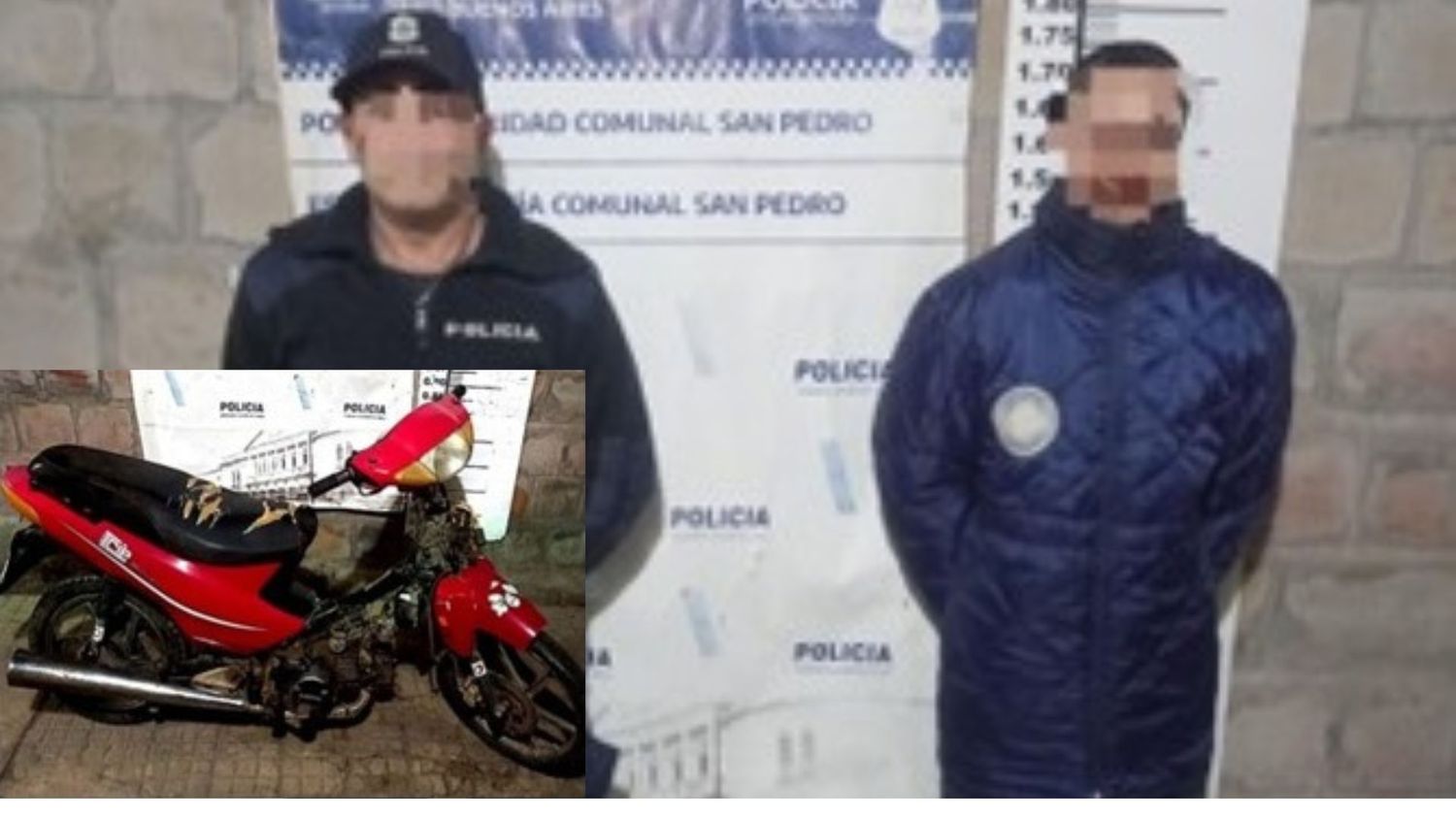 Un mayor y un menor de edad quedaron detenidos en operativos donde se secuestraron dos motos.
