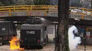 Ataque terrorista en Bogotá deja a policía grave (+ Video)