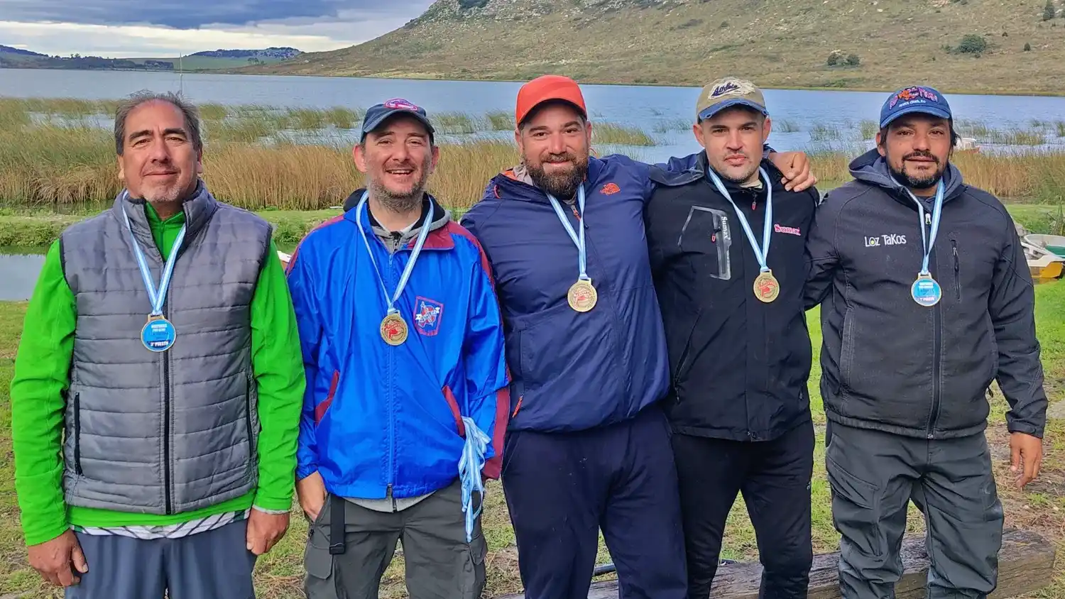 Arias, Virgilio, Barrionuevo, Chermelo y Bustamante.