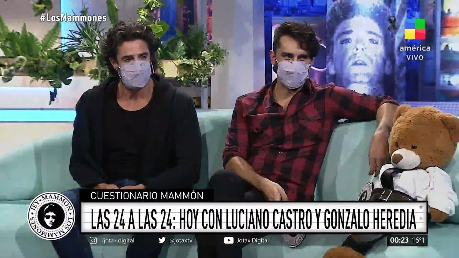 Luciano Castro fue tendencia por su “mala onda” con Jey Mammón