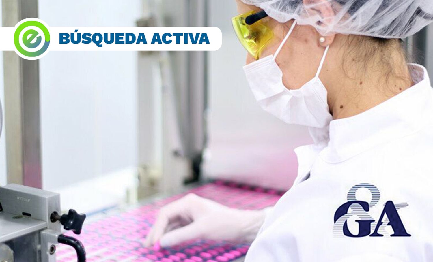 Se necesita operarios para la industria farmacéutica