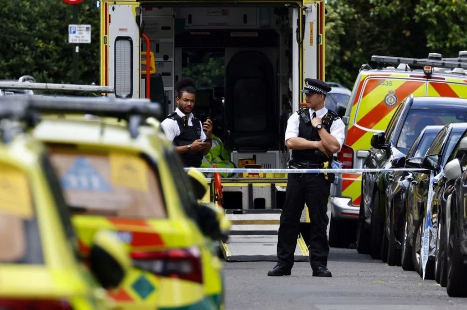 Un auto chocó contra un jardín de infantes en Wimbledon, donde se juega el torneo de tenis