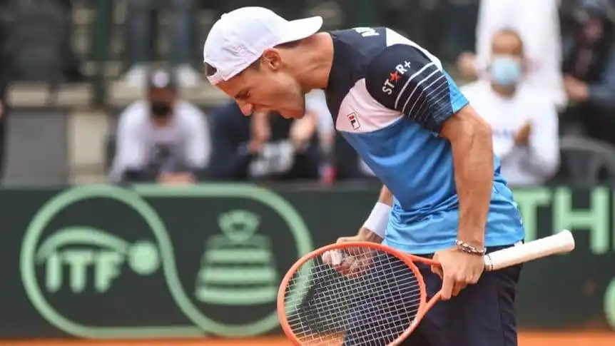 Schwartzman venció a Zgirovsky y Argentina se quedó con la serie ante Bielorrusia