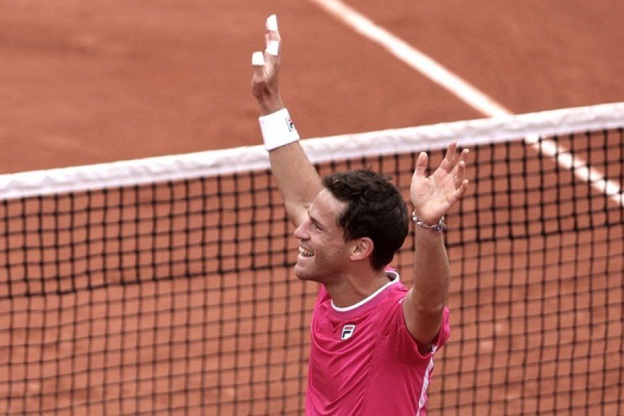 Schwartzman se instaló en octavos de final de Roland Garros