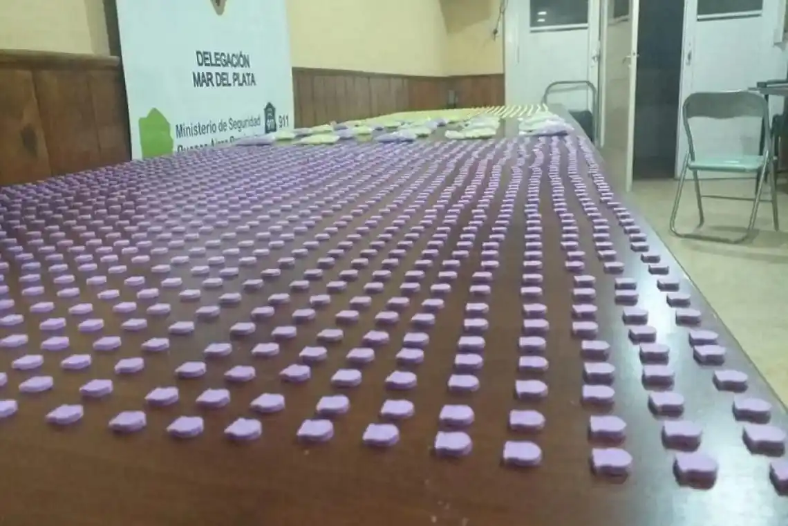 Mar del Plata: secuestran 6 mil pastillas de éxtasis valuadas en $ 3 millones