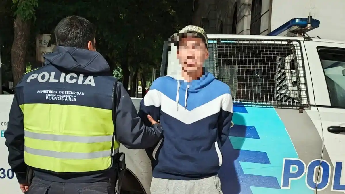Captura. De uno de los hombres involucrados