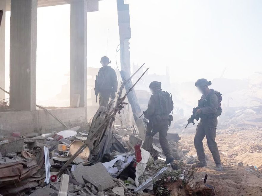Las Fuerzas de Defensa desmantelaron un centro de producción de armas de Hamas