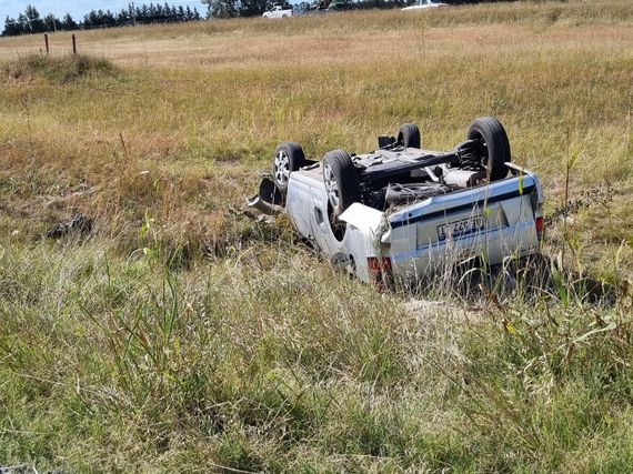 Nuevo accidente en la 226: vuelco a la altura del kilómetro 173