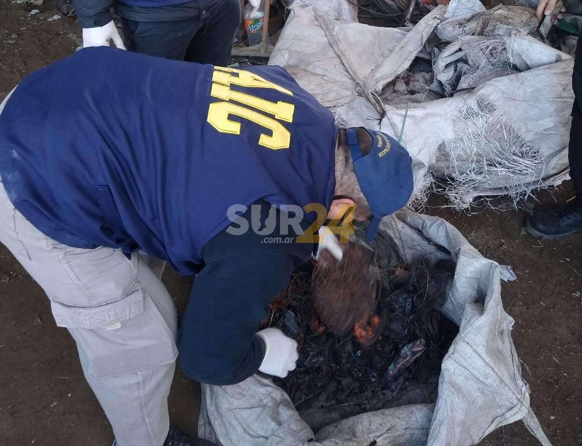 Firmat: AIC secuestró cables de la EPE y cobre