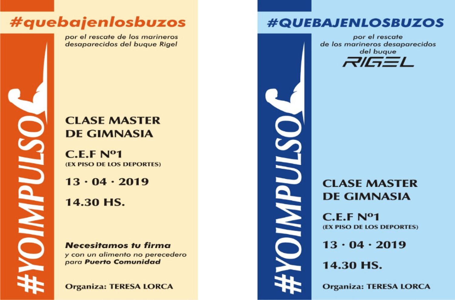 Realizarán una Master Class solidaria