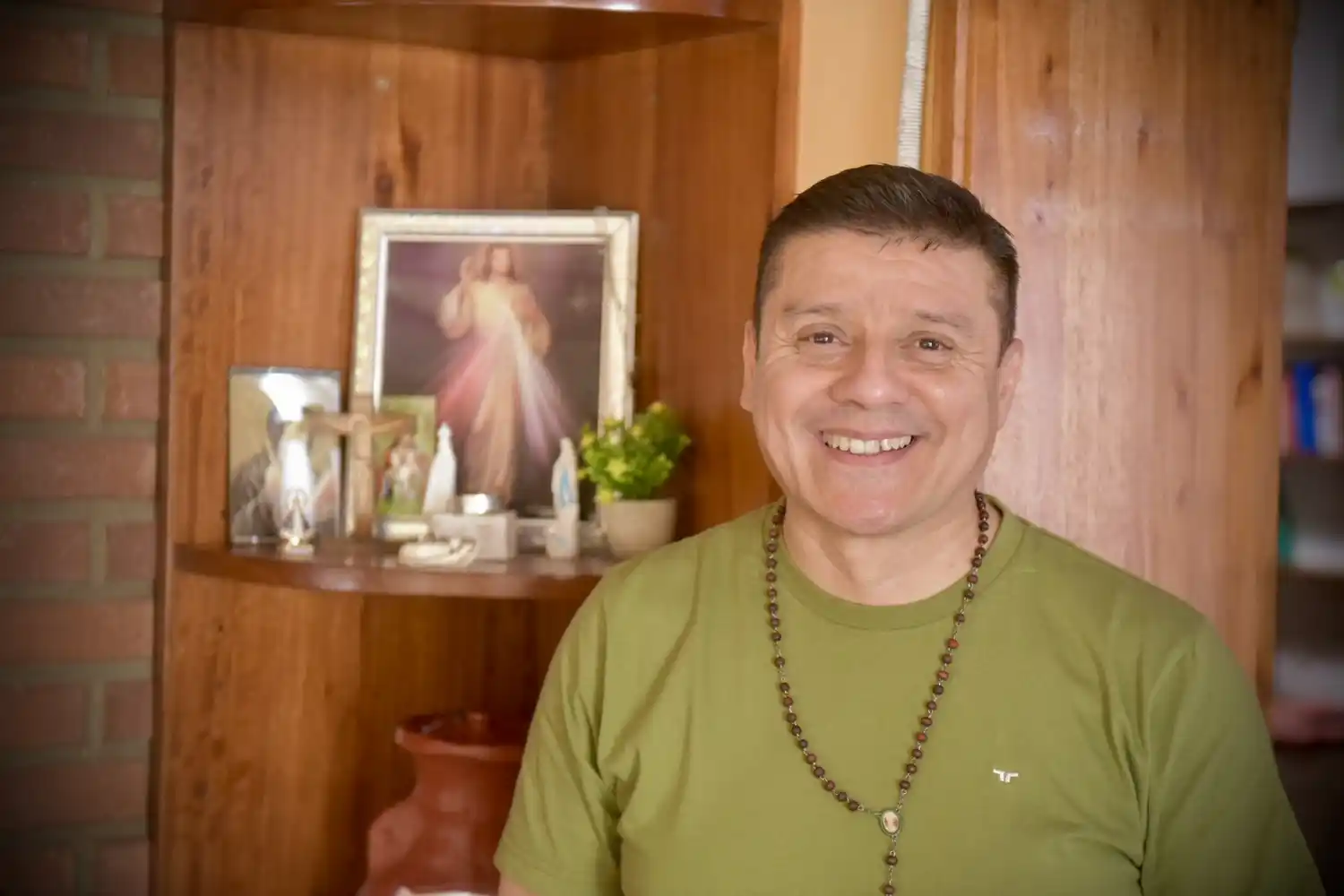 Un enviado para servir. En noviembre será la ordenación del diácono Raúl Araya.