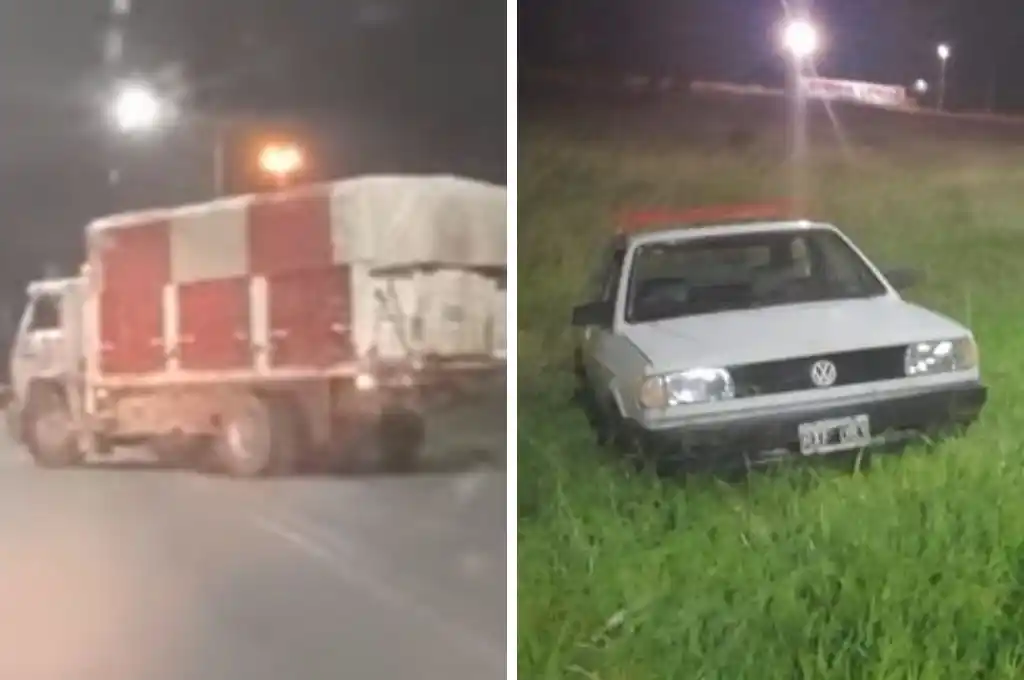 "Relatos Salvajes" en Córdoba: un camión embistió a un auto tras una discusión