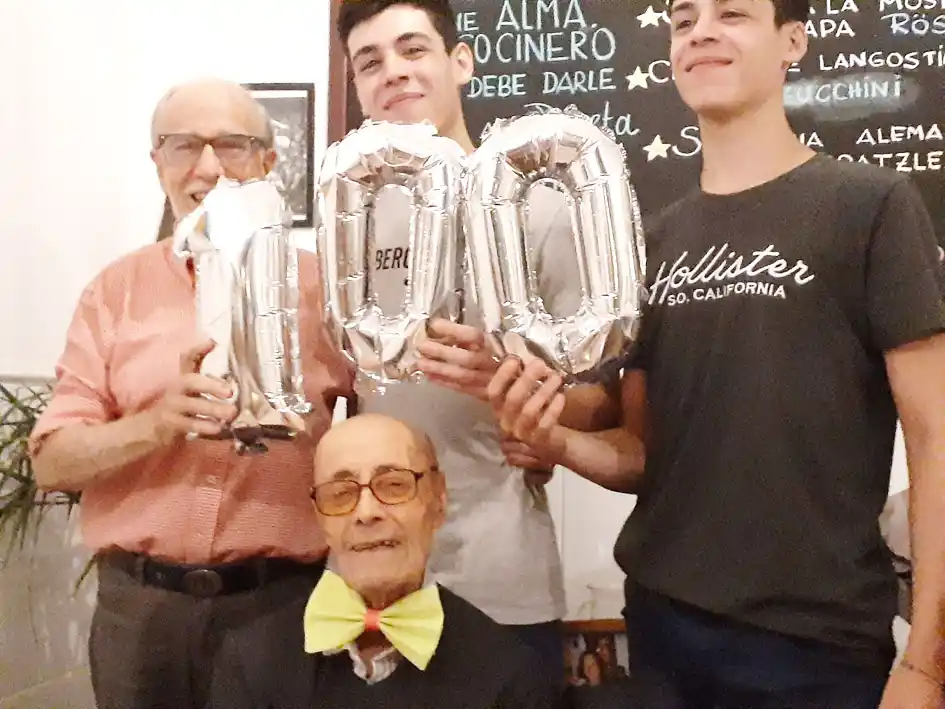 Cumplió 100 maravillosos años