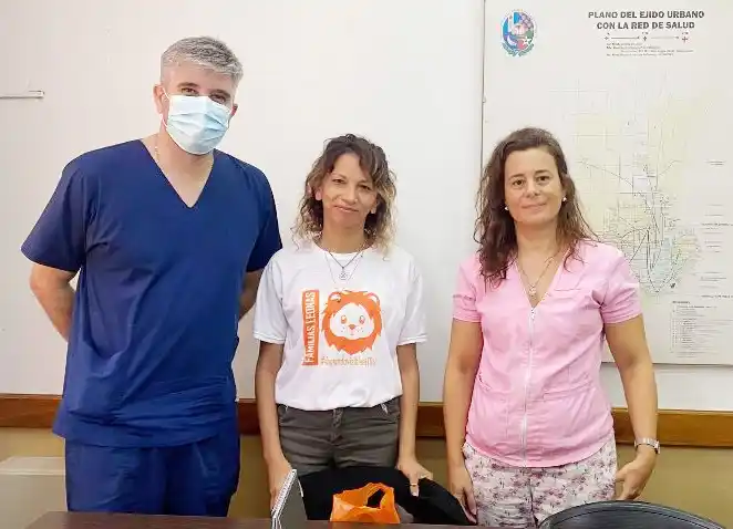 Salud municipal y familias leonas proyectan un trabajo conjunto