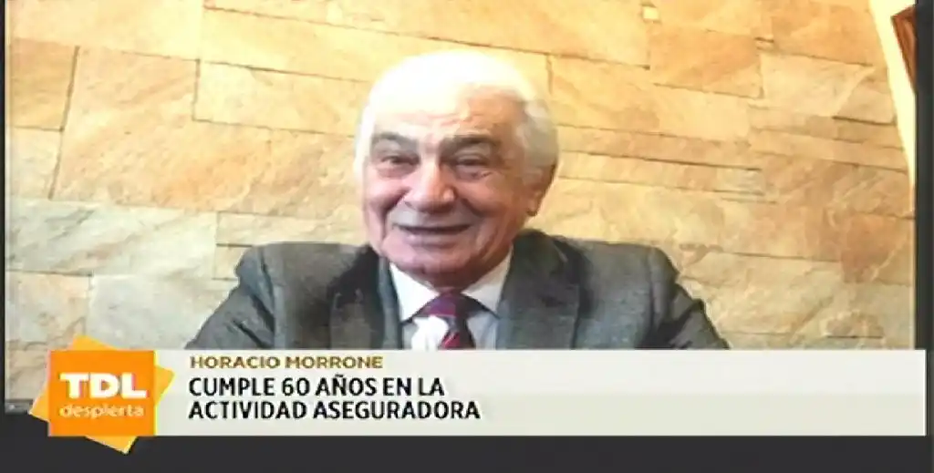 Horacio Morrone cumple 20 años como asegurador