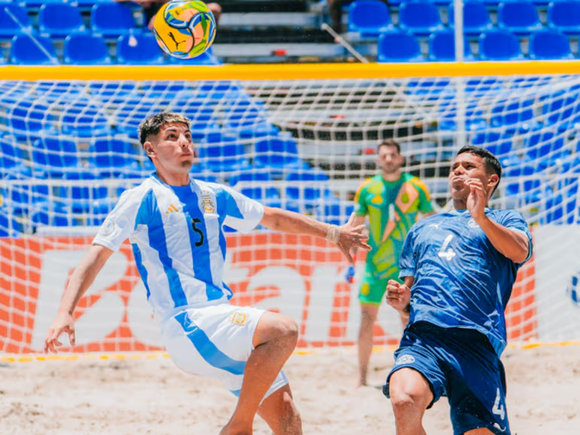 Argentina perdió con Paraguay en la Copa América de Fútbol Playa