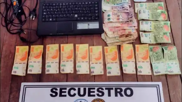 Secuestraron dinero vinculado con una investigación policial