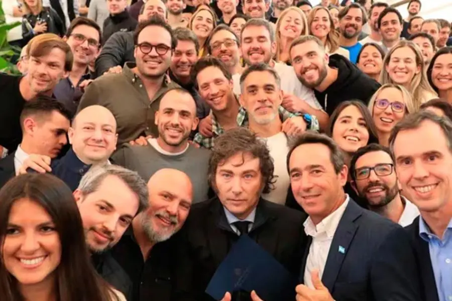 Milei visitó la sede de Mercado Libre: Galperín anunció una importante inversión