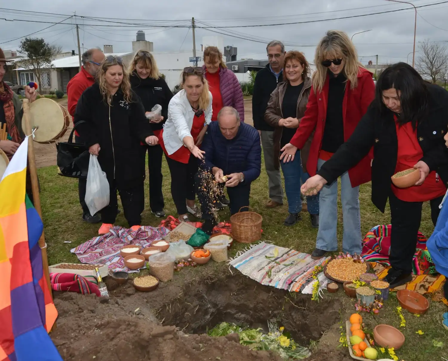 El intendente Norberto Gizzi participó de la actividad.