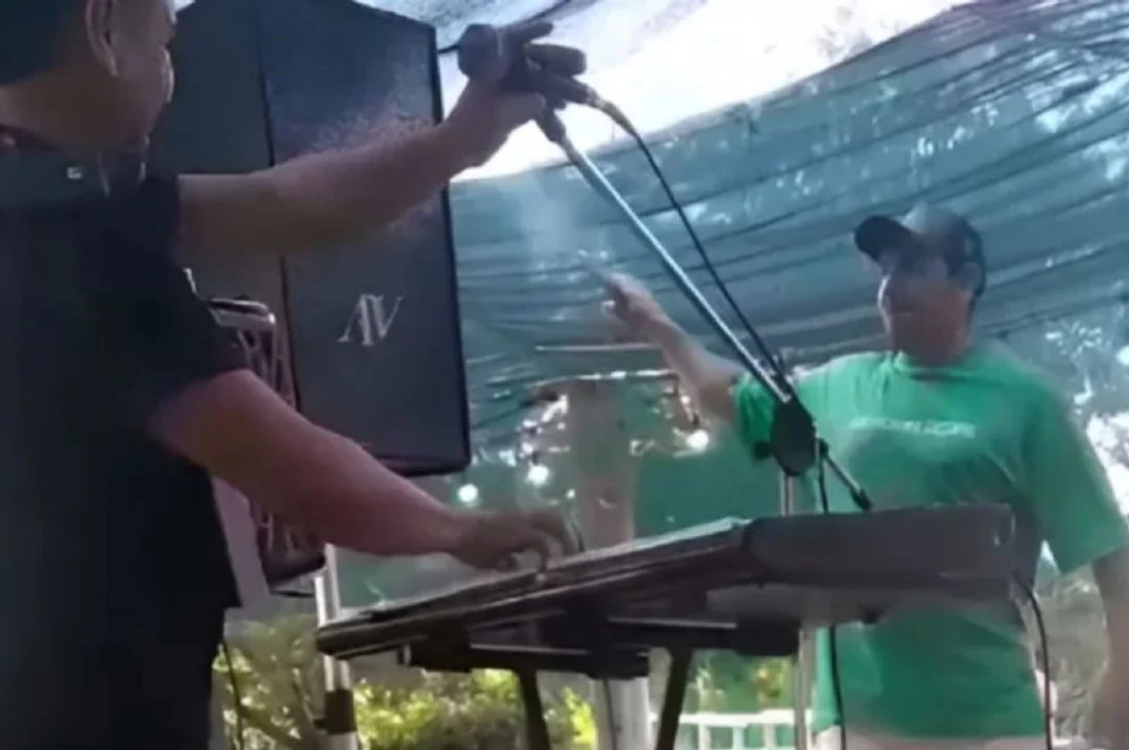 El cantante no sufrió ninguna medida legal en su contra.