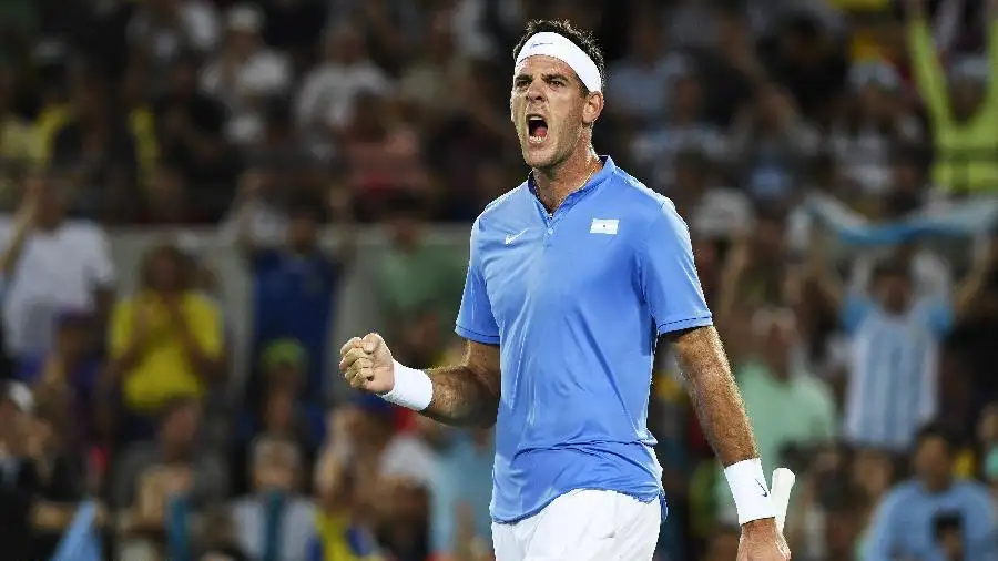 En Río 2016, Del Potro recibió medalla plateada.