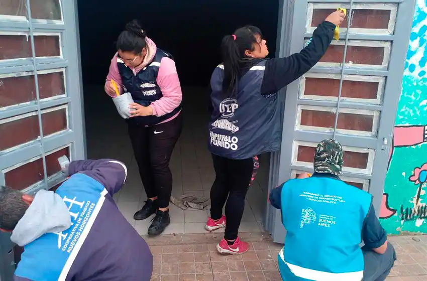 Jornadas solidarias en la Escuela N° 78 y el Jardín N° 919