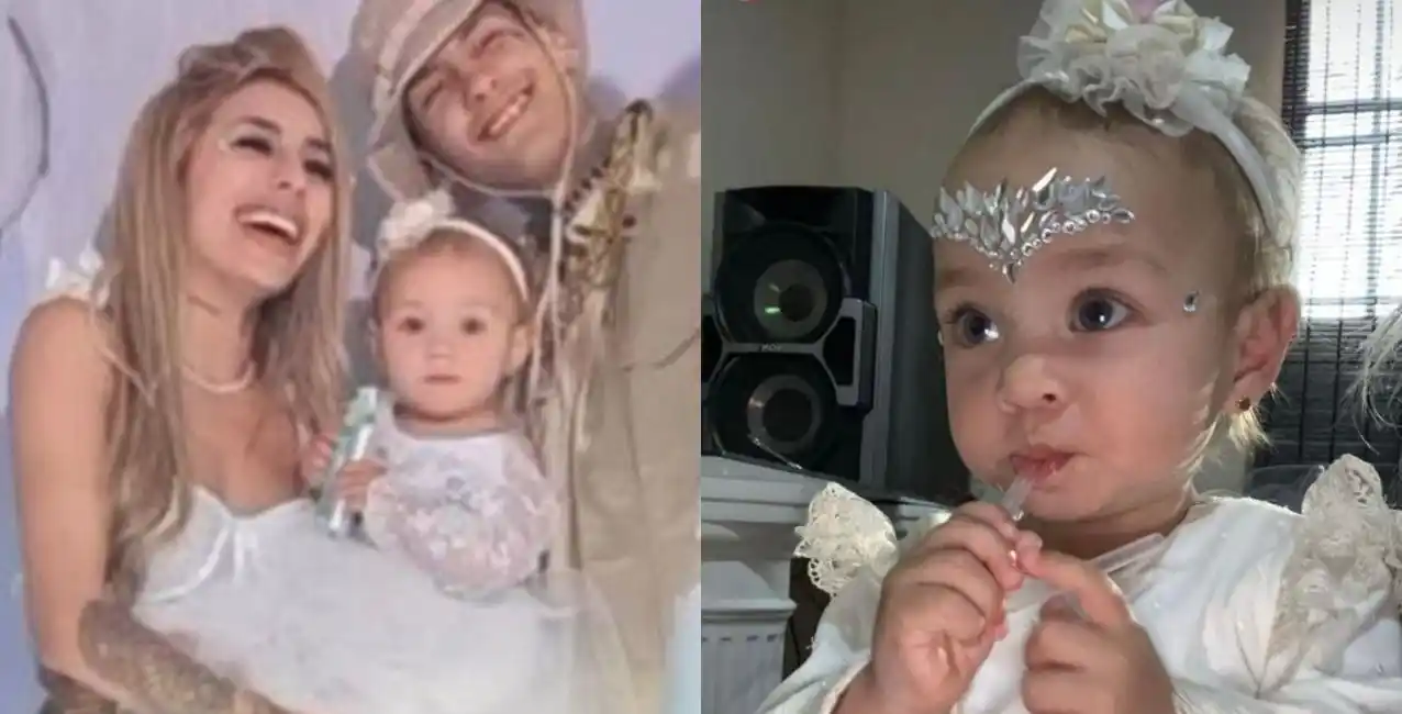 Las fotos del cumpleaños de Jamaica, la hija de L-Gante y Tamara Báez