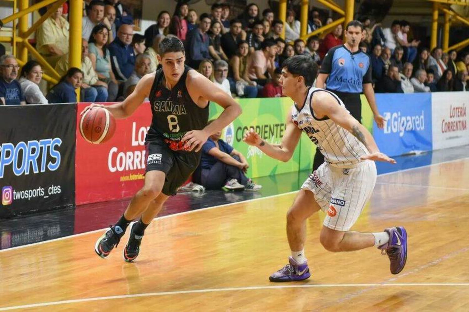 San Martín de Corrientes festejó en casa