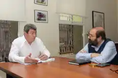 Autoridad del IAPV se reunió con el intendente de Enrique Carbó