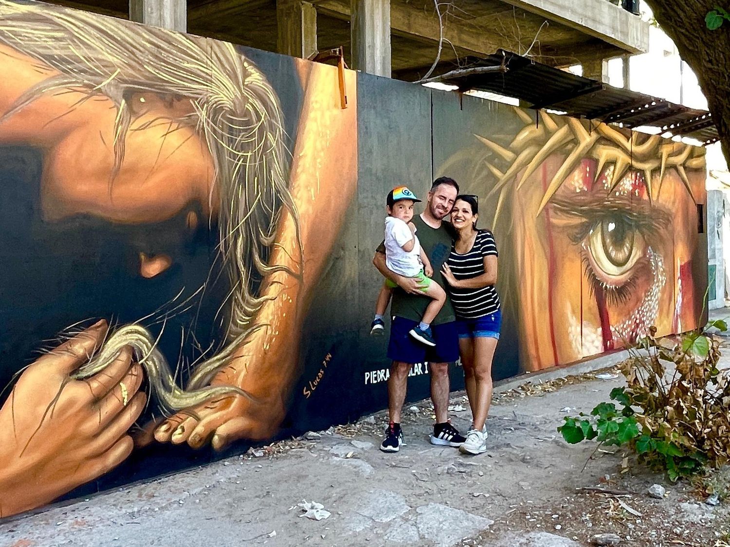 Mural "El Perdón" de Alapinta