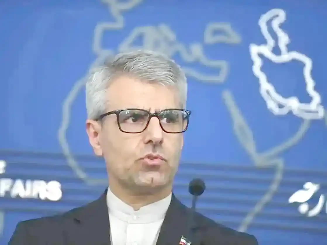 Esmaeil Baghaei, portavoz del Ministerio de Asuntos Exteriores de Irán.