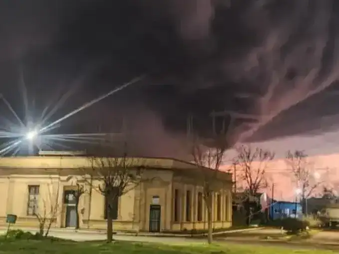 El temporal golpeó al sur entrerriano: impactantes imágenes de la tormenta en Ibicuy