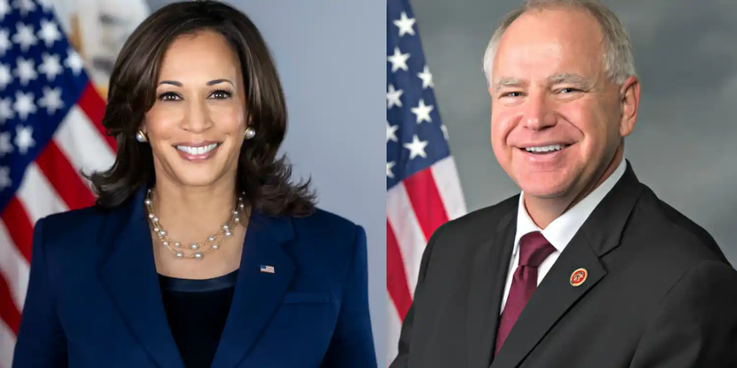 Kamala Harris es oficialmente candidata presidencial del Partido Demócrata y ya eligió Tim Walz como su compañero de fórmula