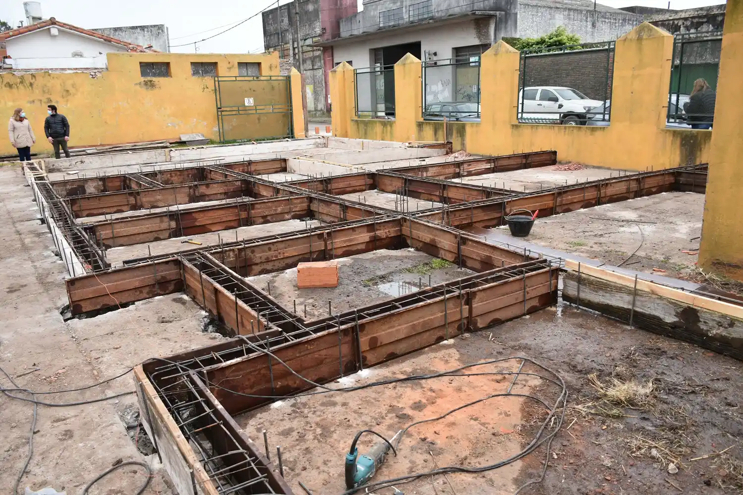 Avance de obra en la nueva Escuela Municipal de Música