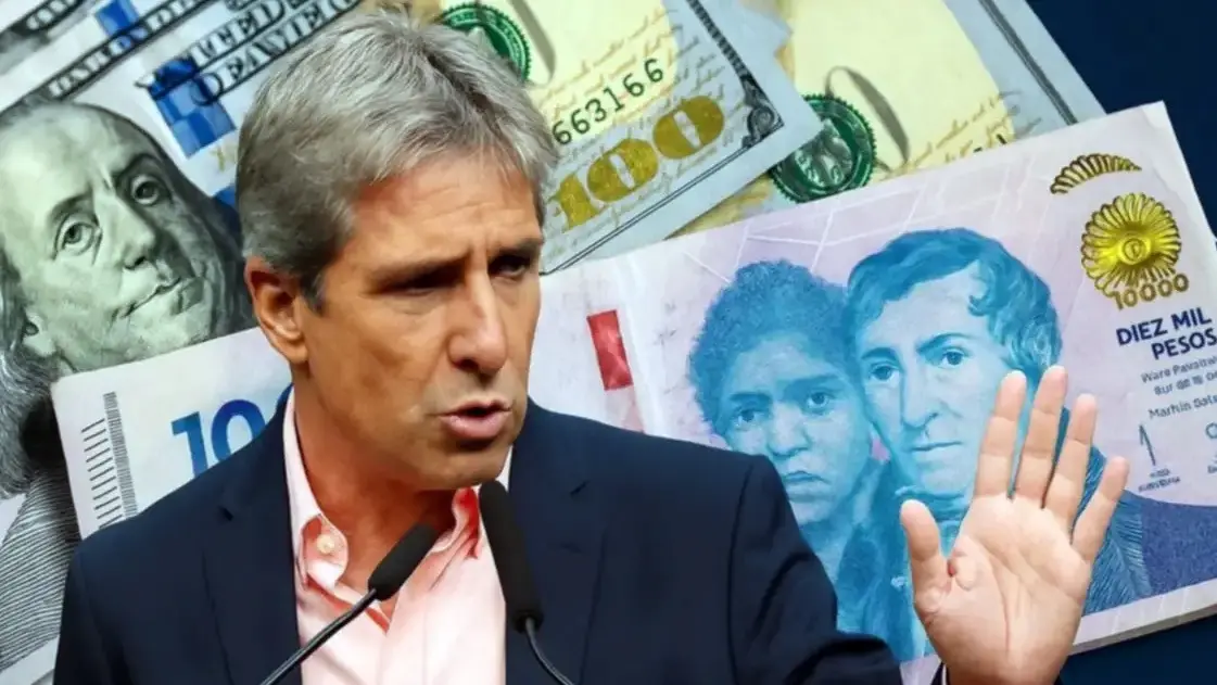 Luis Caputo reinstaló parcialmente el cepo