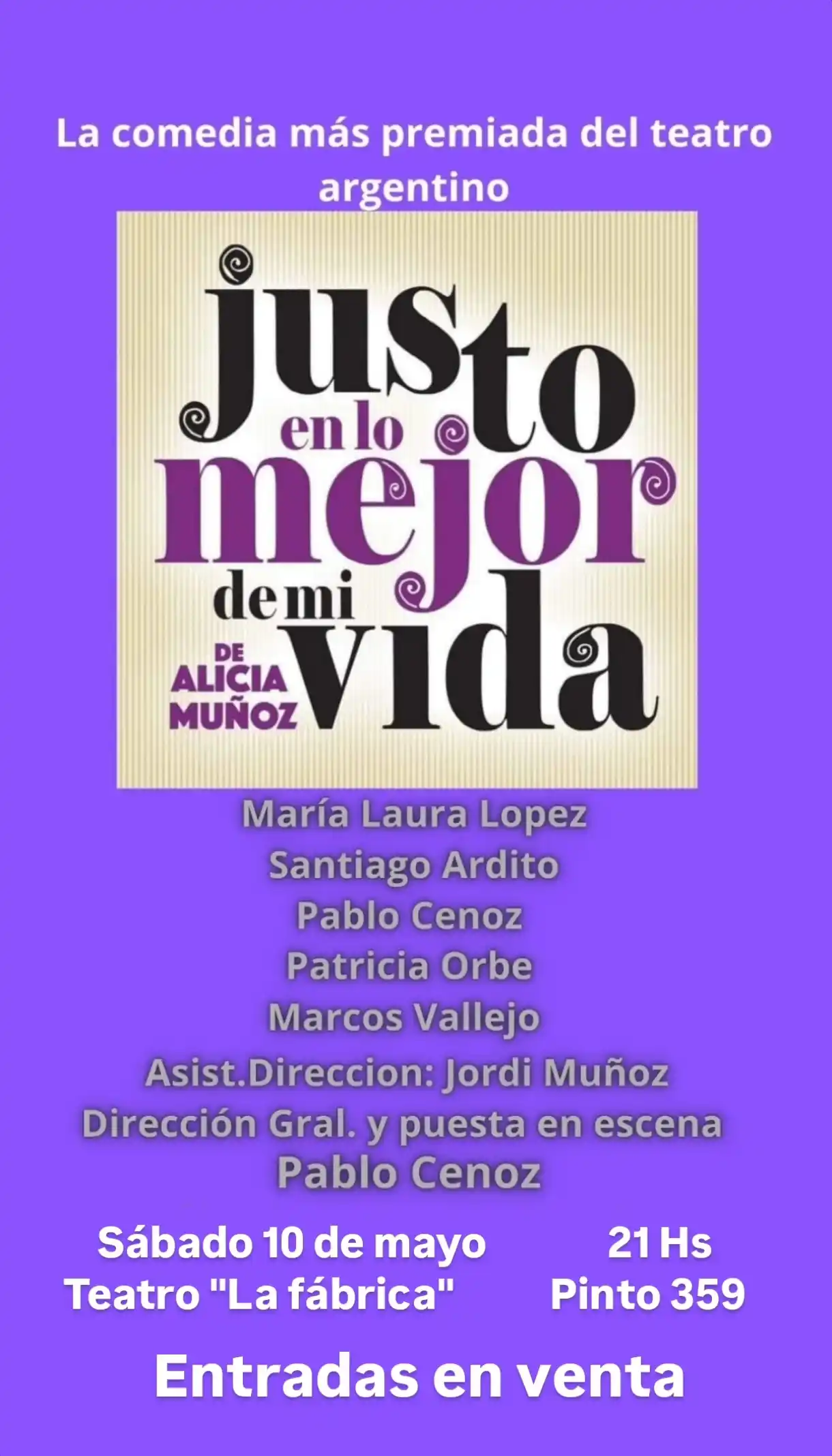 lo mejor de mi vida
