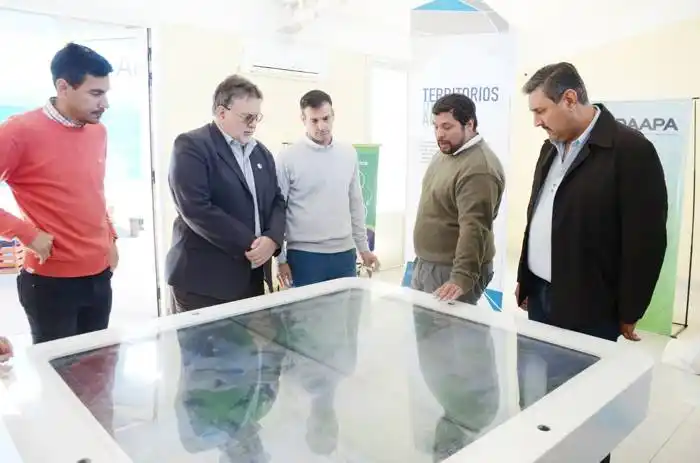 La muestra interactiva  �SEntre Ríos tierra de agua⬝ llegó a la ciudad