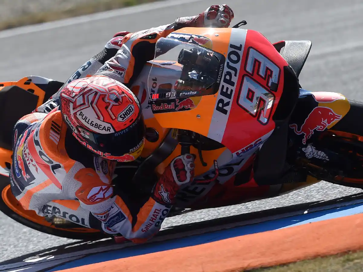 Márquez resultó el más rápido en Brno