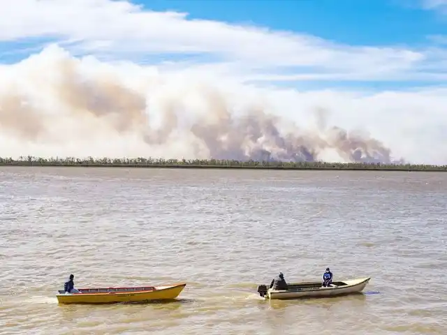 El humedal es la zona más crítica por incendios
