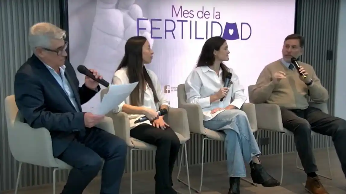 Durante la charla también se abordaron aspectos poco visibilizados, como la preservación de la fertilidad en varones.
