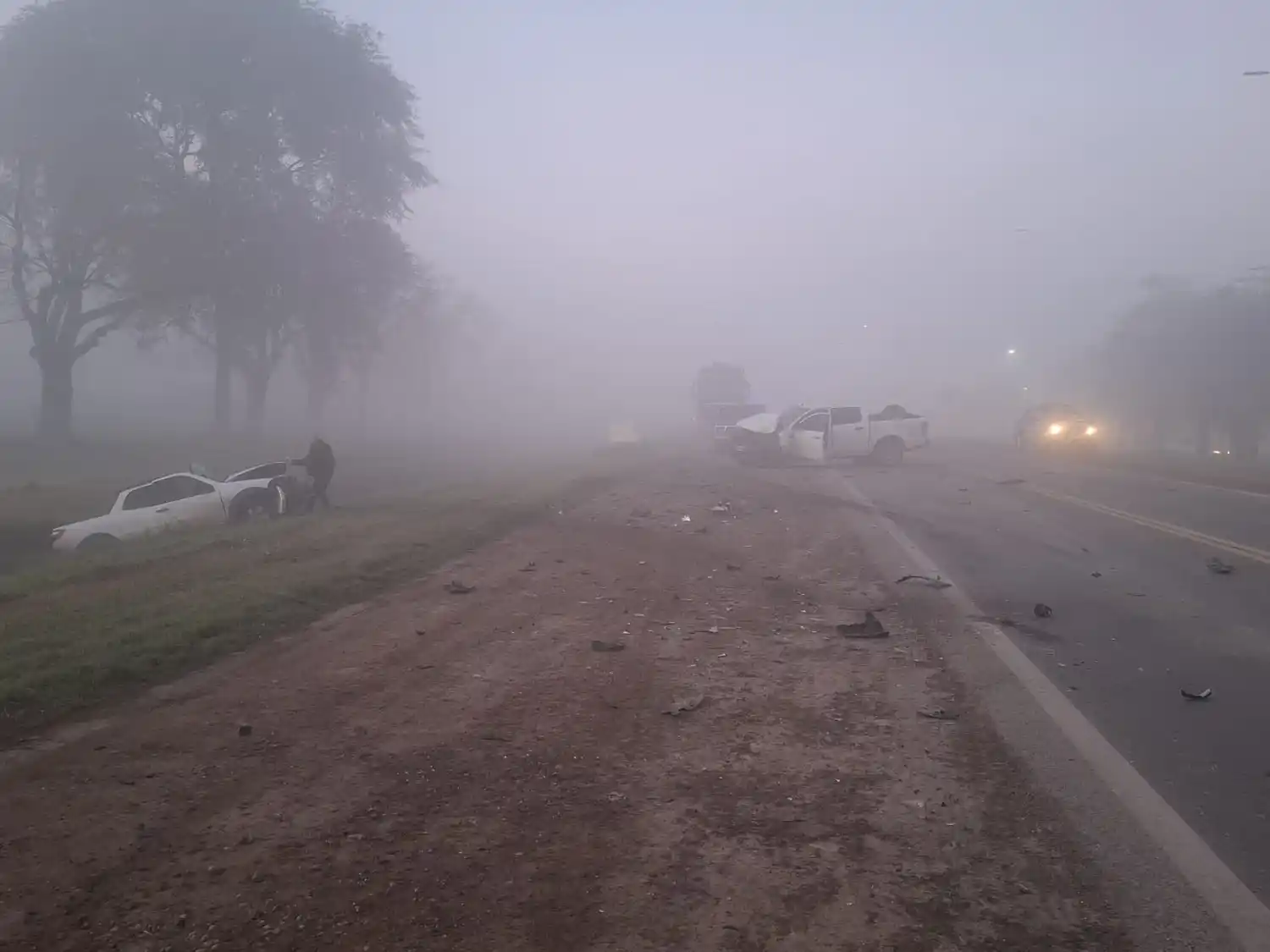 Tragedia en Ruta 23: murió uno de los conductores involucrados en un fuerte choque