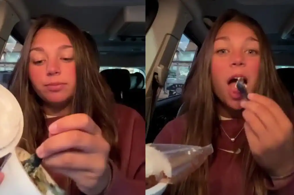 La reacción tras probar el helado argentino