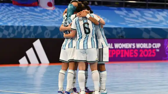 Otra victoria argentina en futsal