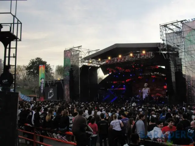 Ex Callejeros, Don Osvaldo, cerró sus recitales en Baradero 