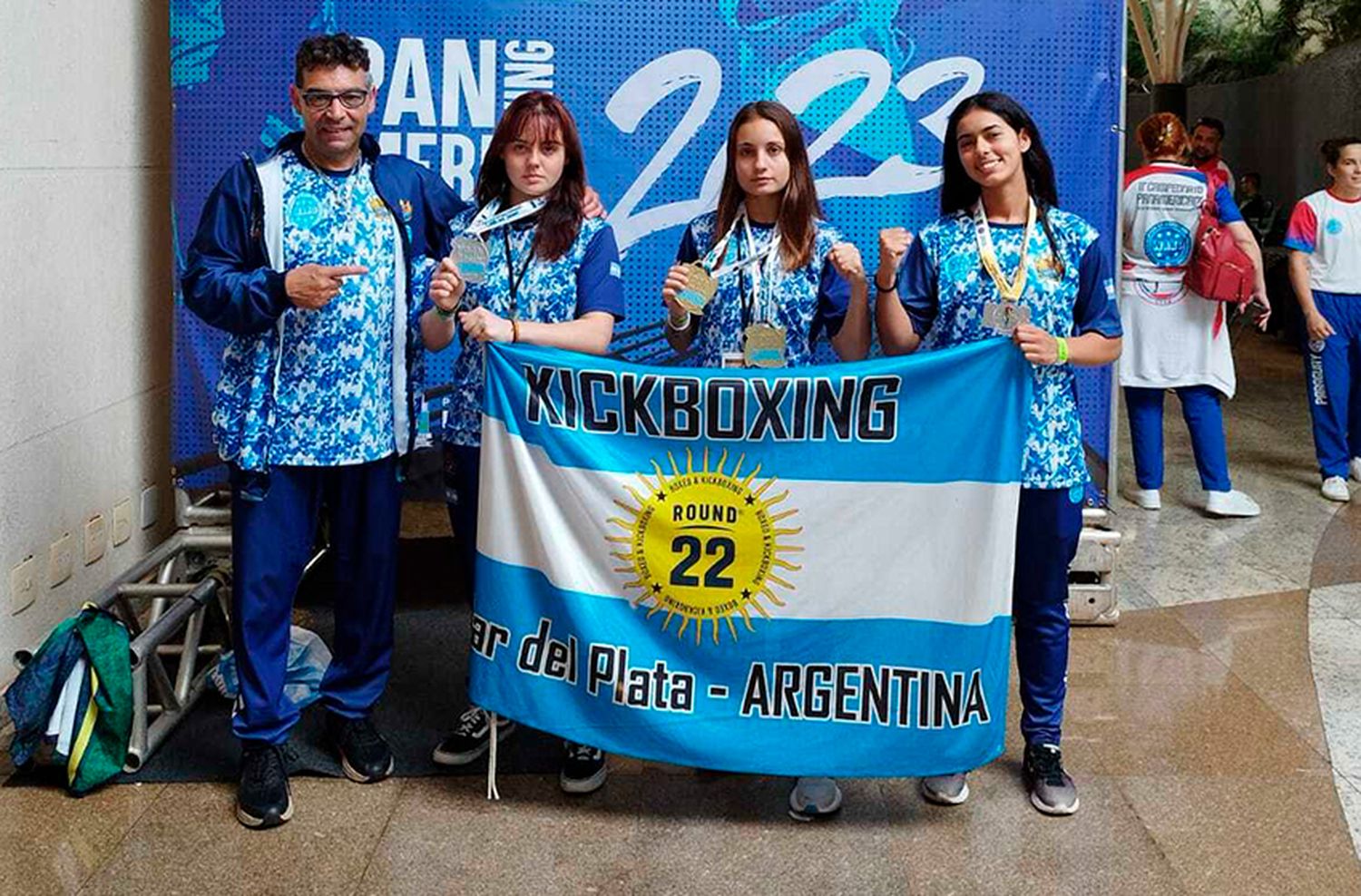 4 medallas de oro y 2 de plata para Mar del Plata en Kickboxing en Brasil