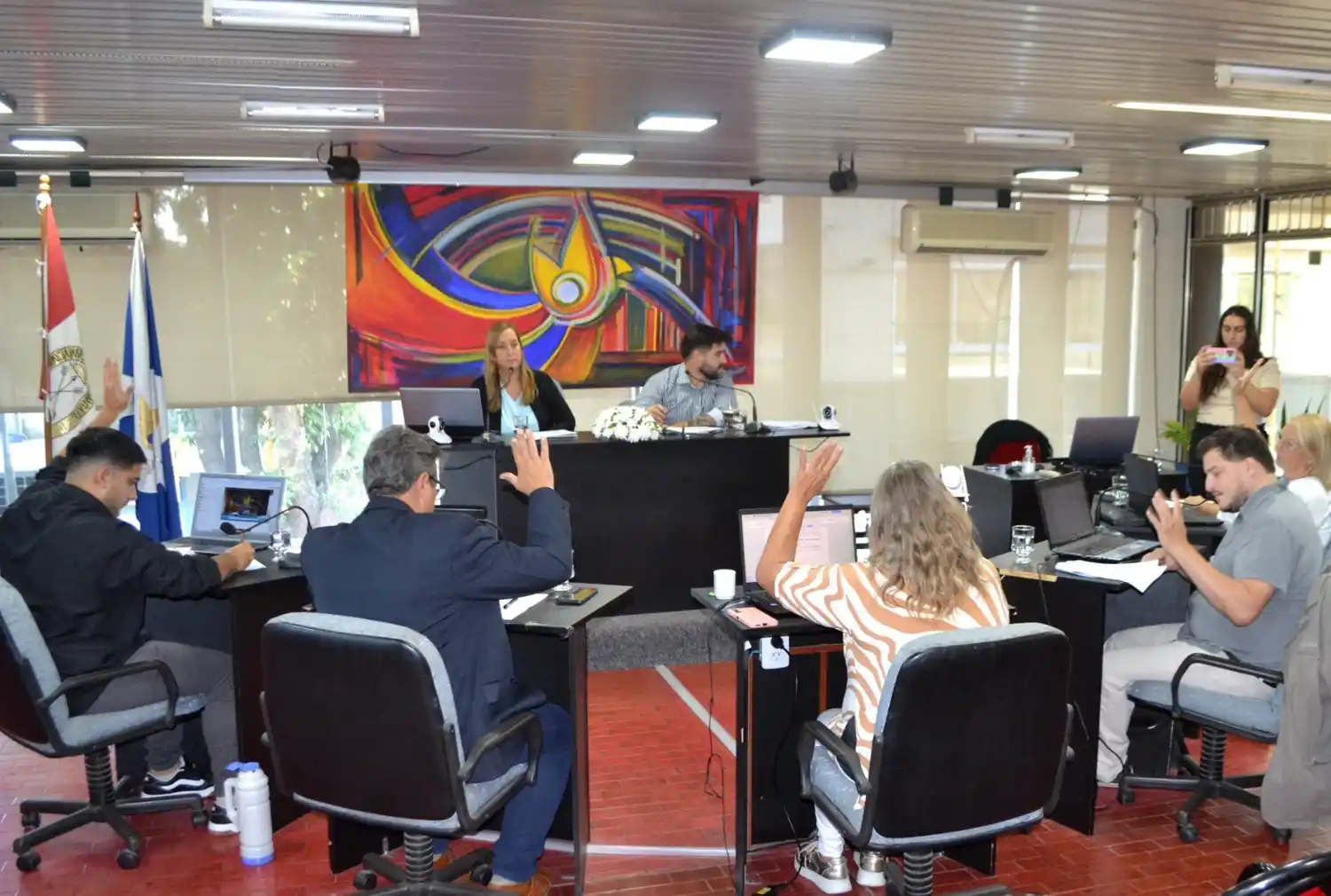 Más de 20 temas formaron parte de la primera sesión del años del Concejo Municipal.